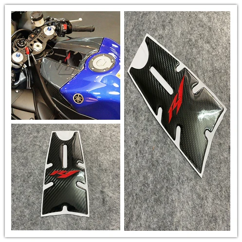 3D Motorcycle Front Gas Fuel Tank Cover Protector Tank Pad Case Fuel tank cap sticker for Yamaha YZF-R1 R1 2009-2014 2010 2013