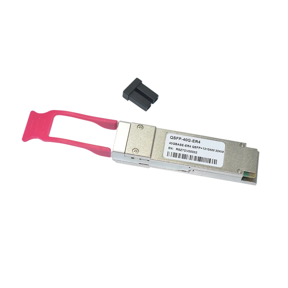 Дуплексный LC-разъем 1310 нм 30 км 40G QSFP + ER4 оптический модуль приемопередатчика |