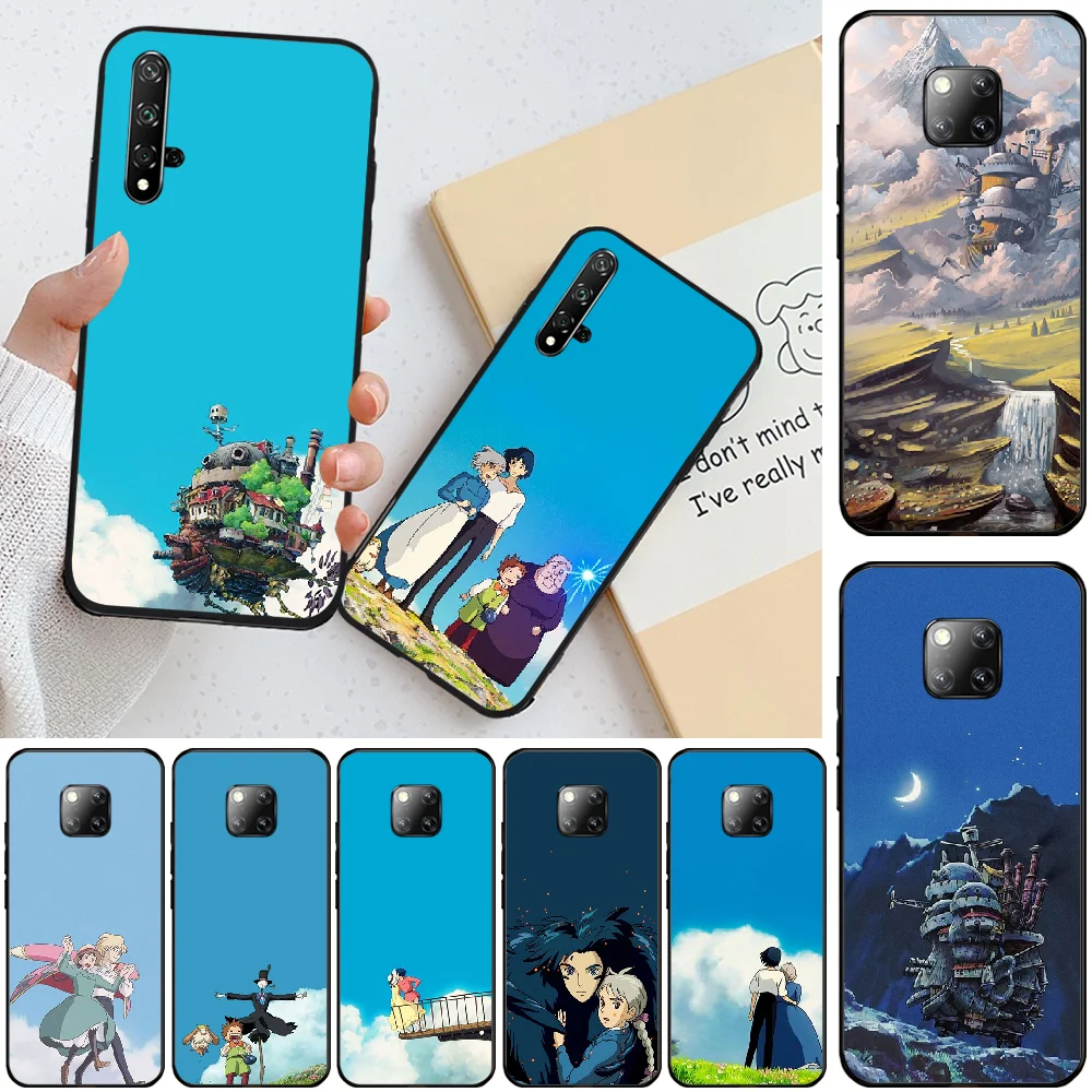 Высококачественный чехол для телефона BaweiTE Howl's Moving Castle Huawei Honor 8 8X 9 9LITE 10 View9 10lite