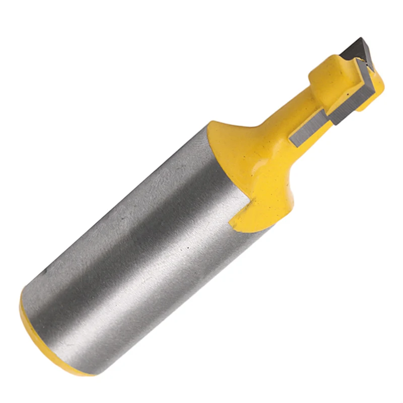 1/2'' Shank 3/8'' T-Slot Steel Handle Milling Router Bit Woodworking Cutter Tool