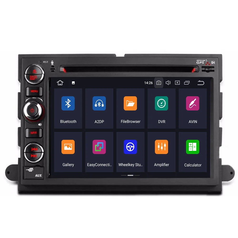 Flash Deal Android 9.0 Car DVD Player For Ford F150 F350 F450 F550 F250 Fusion Expedition Mustang Explorer Edge2GB RAM BT Wifi Canbus Radio 1