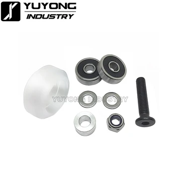 

New listing CNC clear Polycarbonate Xtreme solid v wheel kits for Openbuilds v-slot linear rail system 3d printer parts