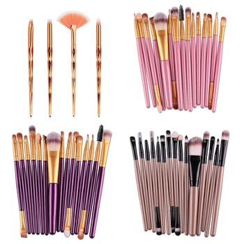 

Professional Makeup Brushes Tool Set Cosmetic Foundation Powder Eye Shadow Blush Brush Beauty Eyeliner Eyelash Lip Make Up Brush