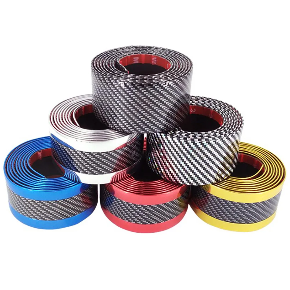 Гибкий молдинг из углеродного волокна под 3D карбон для автомобиля самоклеящаяся