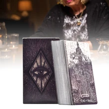 79 шт. английский багажный светильник Таро карты видения для семейных вечерние игральные карты развлечения Настольные игры подарок