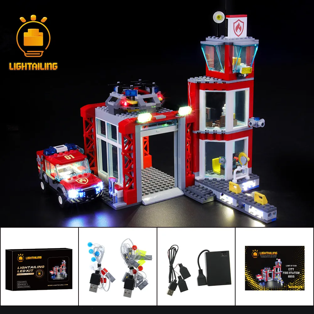 60215 lego city fire station