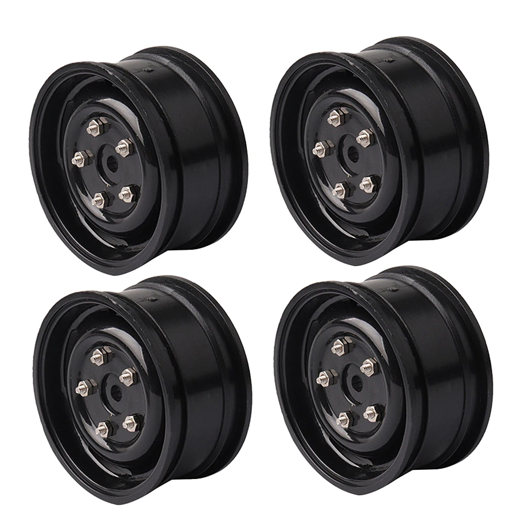 1/10 RC Crawler Model 1.9 Inch Bead-lock Wheel Rim Hub for  D90 D110 Car