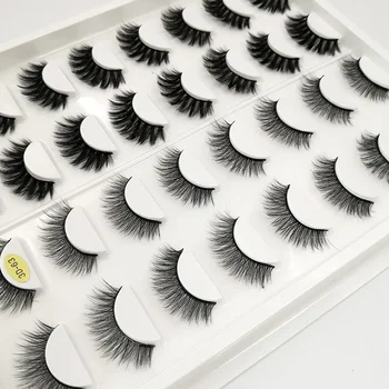

NEW 16Pairs 3D Faux Mink Eyelashes Natural Thick Long False Eyelashes Dramatic Fake Lashes Makeup Extension Eyelashes maquiagem