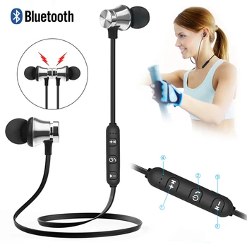 

Bluetooth V4.2 Wireless Stereo Earphone Sport Headset for IPhone X XS 7 8 Samsung S8 S9 S10 Xiaomi 9 Waterproof Earbuds with Mic
