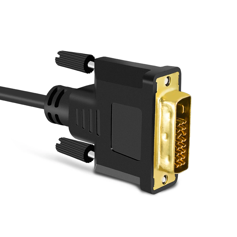 Оригинальный адаптер TISHRIC DVI D для Vga 24 + 1 штырь гнездо кабель Dvi преобразователь HDTV