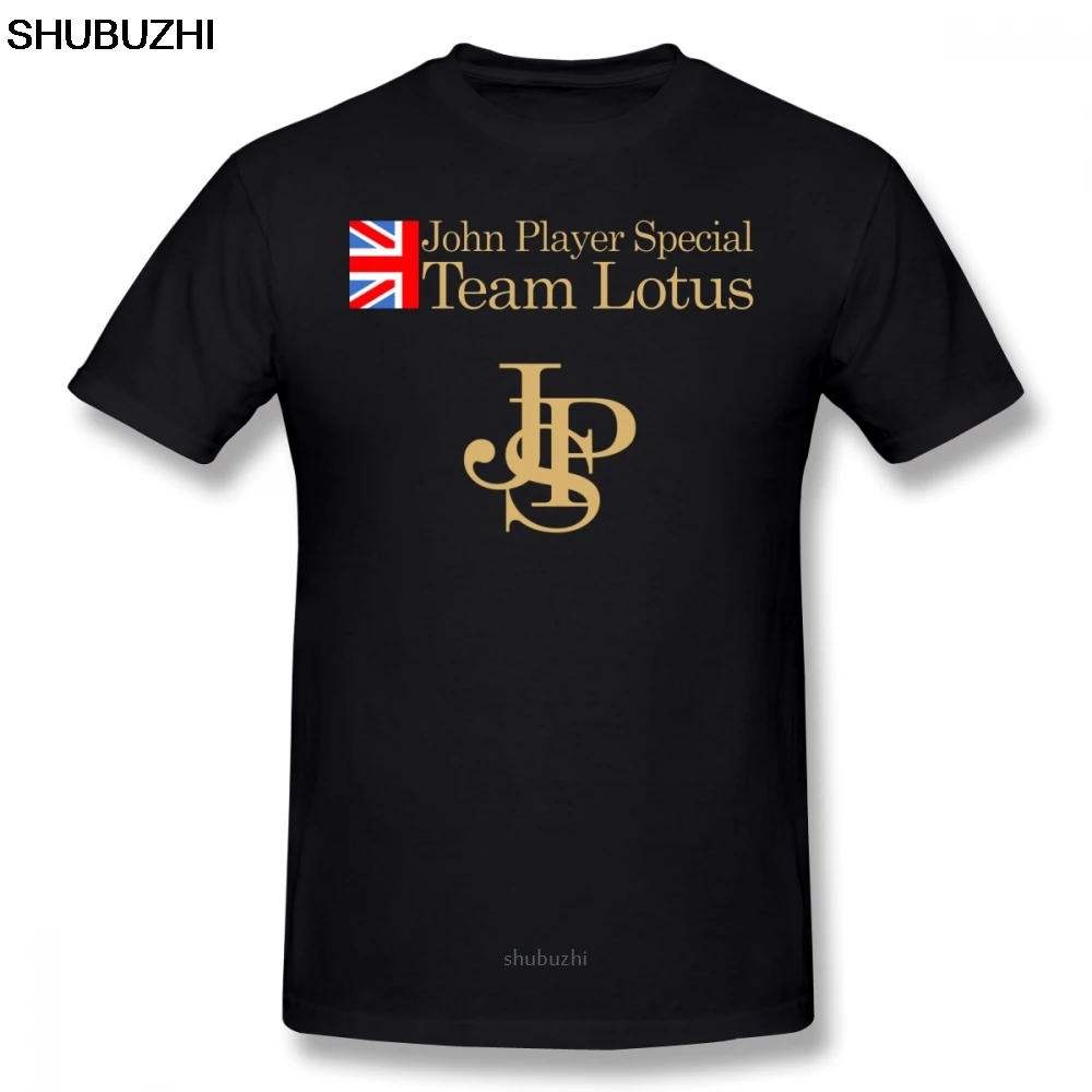 Айртон Сенна Футболка Джон игрок специальная команда футболка "Лотос" модная футболка с коротким рукавом мужская графическая хлопковая Футболка sbz8375