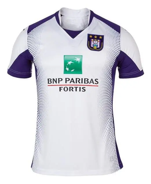 ANDERLECHT футбольные майки домашние VERSCHAEREN BOLASIE TREBEL BORNAUW SANTINI 19 20 kompani KUMS GERKENS футбольные футболки - Цвет: shirt