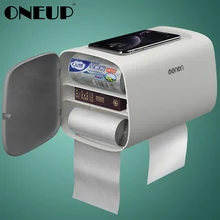ONEUP настенные держатели для туалетной бумаги, регулируемая двухслойная полка для ванной комнаты, водонепроницаемая коробка для салфеток, портативная коробка для хранения бумаги ONEUP настенные держатели для туалетной бумаги, регулируемая двухслойная полка для ванной комнаты, водонепроницаемая коробка для салфеток, портативная коробка для хранения бумаги
