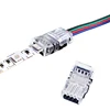 5 unids/lote 2pin 3pin 4pin 5pin empalme LED tira hipopótamo conector RGB RGBW conector RGBWW 3528 5050 LED tira de conexión de cable de luz ► Foto 3/6