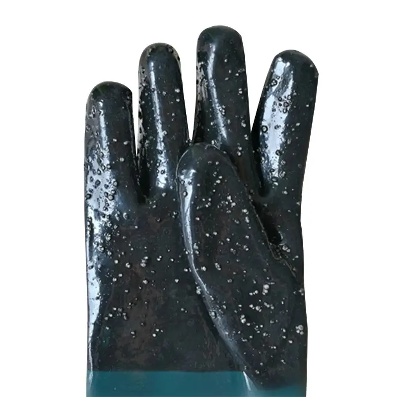 Protective gloves safety gloves rubber sandblaster sand blast sandblasting gloves for sandblast cabinets safety