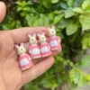 10pcs/ A Lot 1-3cm Plastic Original Rabbit Squirrel Mini Cute Kawaii Kitchen Play House Toy Accessories 6