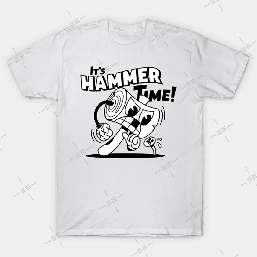 STOP Hammer Time T shirt Hammer Tee play on words freestyle typography tattooTShirts AliExpress