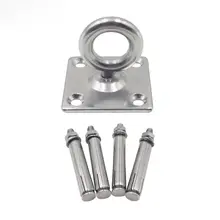 Потолочный гамак из нержавеющей стали, настенное крепление, якорь, воздушная тренировочная подвеска, кронштейн Trx, гимнастический мешок с песком, качели, вешалка, Набор стульев для йоги