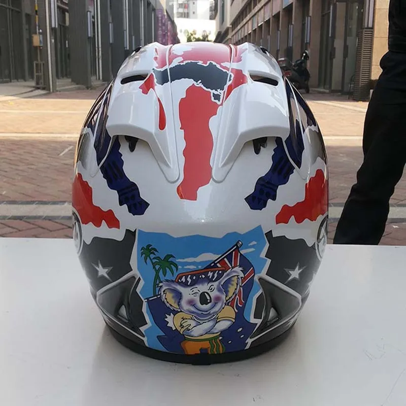 Новая мода arai moto rcycle шлем doohan анфас мужские Мото шлем Высокое качество S/M L XL XXL capacete