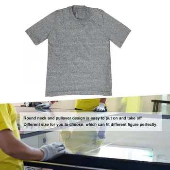 

safety clothes 5-Level Short Sleeve Protective Top Clothing Cut-Proof Anti-Tear Safety Protection overalls men hot