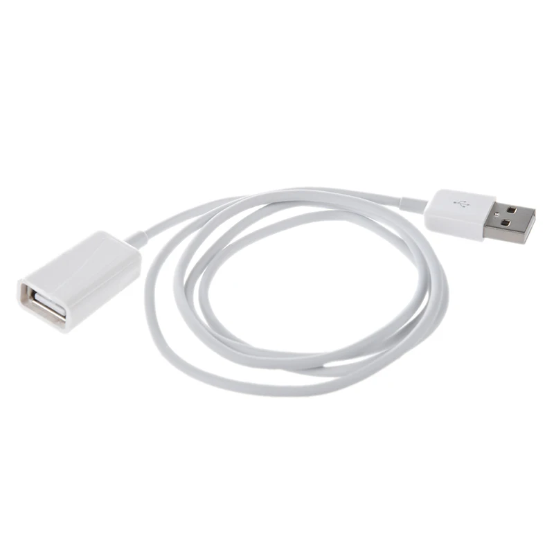 

USB A Male to A Female M/F Extension Cable White 40