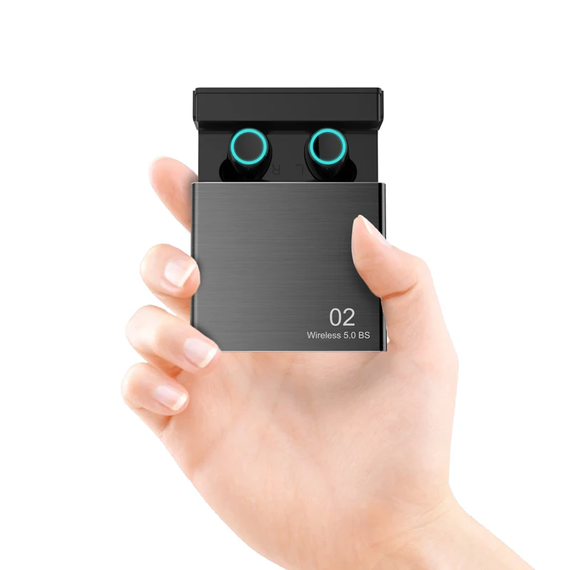 SOHOKDA Bs02 Mi Redmi Airdots 2 TWS True Wireless Bluetooth Earphone Stereo Bluetooth5.0 With 3400mAh Charging CasMic Air 2S