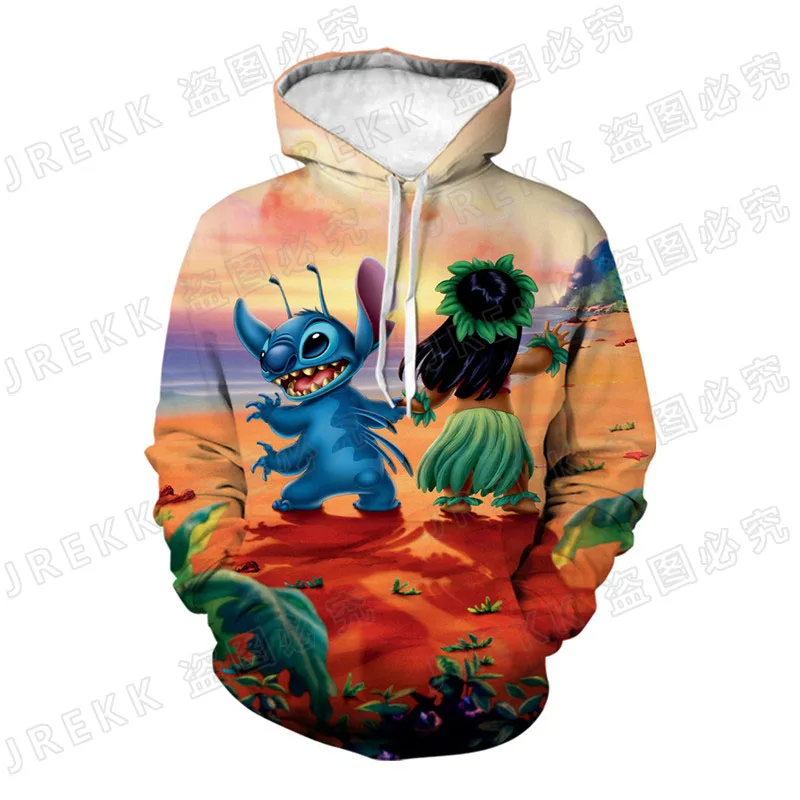 TeeTrumpet Lilo and Stitch Super Mario Mens Sweatshirt 