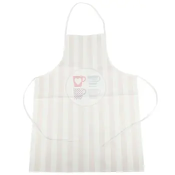 

1Pcs PU Apron Adult Bibs Home Cooking Baking Coffee Shop Cleaning Aprons Kitchen Accessories Pink