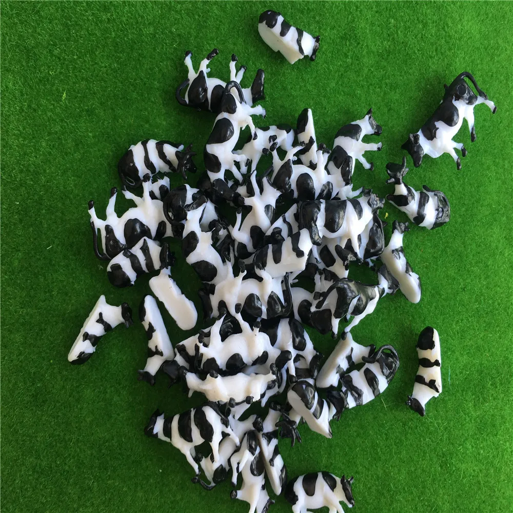 architecture model ho scale animal cow09