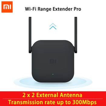 

Xiaomi Mijia WiFi Repeater Pro 300M Mi band Amplifier Network Expander Router Power Extender Roteador 2 Antenna for Router Wi-Fi