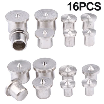 

Wood Timber Dowel Centers Marker Hole Tenon Alignment Solid Hollow Silver