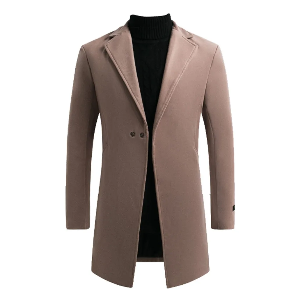 Уличная Мужская Новая Тренч зимний стиль veste hommeable теплая Снежинка ветровка пальто чистое пальто chaqueta hombre jaqueta