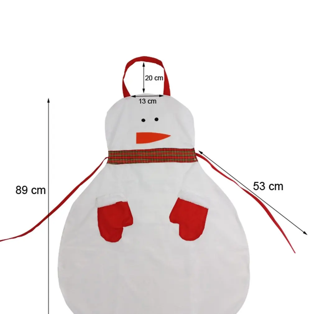 Christmas Apron Decoration for home for women Snowman Santa Spoof Sexy Novelty Party men Kitchen Cooking BBQ Bar Funny Freeship