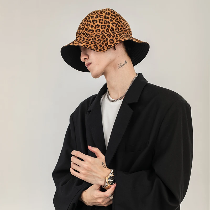 Leopard bucket cap3