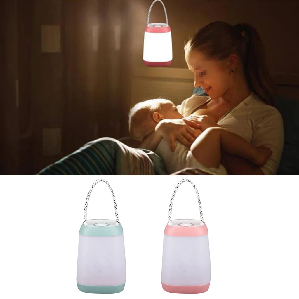 Nursery Night Light Bedside Lamp USB 3 Light Modes for Baby Toddler Portable