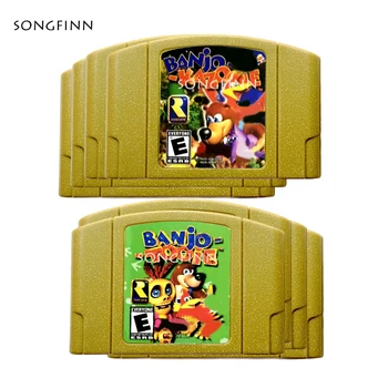 

Golden Shell For 64bit game ** Banjo Kazooie Banjo-Tooie USA Version English Language Save