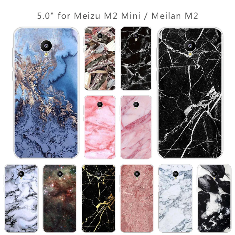 Защитный чехол для Meizu M2 mini 5 дюймов мягкий силиконовый из ТПУ M 2 Сверхтонкий