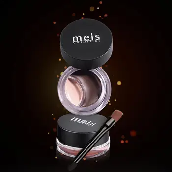 

Two-color Khaki Brown Eyebrow Cream Long-lasting Eye Eye Cream Brow Brush Thrush Waterproof to Makeup with Easy D4R2