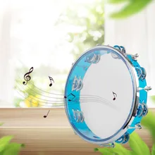 Lightweiht ручной бубен из нержавеющей стали Портативный ручной барабан музыкальный инструмент