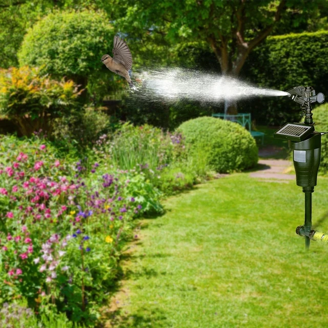 Graden Környezetbarát Madár, Kutya, Macska Visszataszító Újratölthető Madárijesztő Jet Spray Állati Visszatelepítő Napelemekkel - Image 6