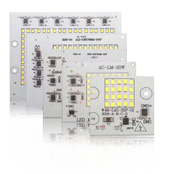 

30pcs/lot LED SMD CHIP For Floodlight 10W 20W 30W 50W 100W AC220V input Smart IC light beads for DIY Outdoor lamp