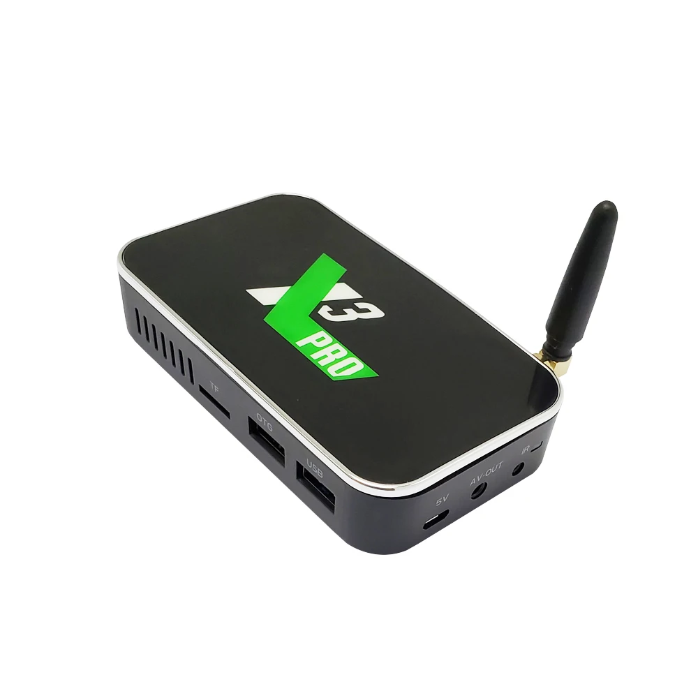  X3 PRO Amlogic S905X3 Android 9.0 TV Box 4GB DDR4 Smart Set top box 2.4G 5G WiFi 1000M LAN Bluetoot