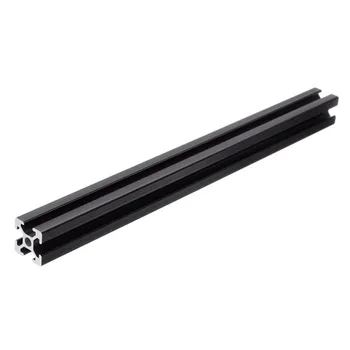 

2020 T-Slot Extrusion Aluminum Profiles Frame DIY Black For 3D Printer 400mm For Custom Machine Frames, Workstations