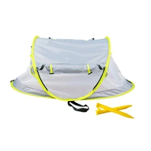 Защитный Сетчатый зонт для малышей, складной портативный пляжный тент, противомоскитная сетка, солнечные укрытия, большой дом, путешествие, окружение, игра