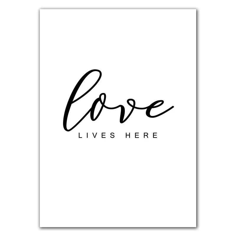 Live-Love-Laugh-Inspiring-Quotes-Wall-Art-Canvas-Painting-Black-White-Wall-Poster-Prints-For-Living (19)