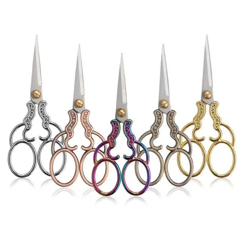 Sewing Scissors Tailor Scissors Sewing Supplies Stainless Steel Vintage Scissors Sewing Fabric Cutter Embroidery Scissors Tailor Scissor Thread Scissor Tools Sewing Shears