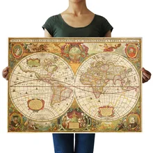 [A1133] старая диаграмма B-Ностальгический ретро плакат из крафт-бумаги экран для помещений кафе декоративная живопись