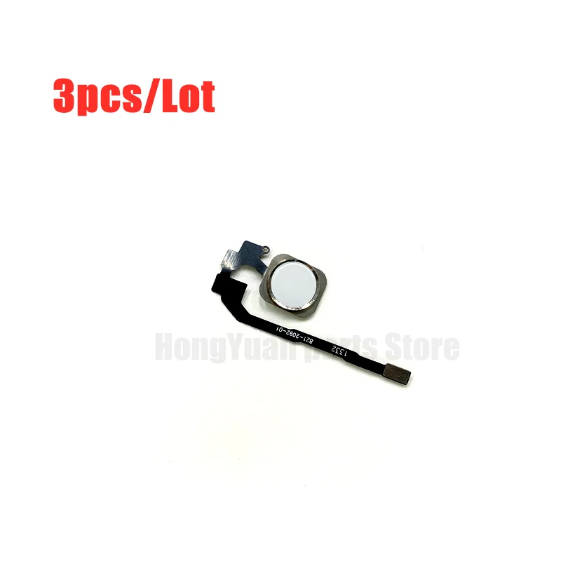 

3pcs Home Button Key Flex Cable For iPhone 5s SE Return Functions Replacement Parts No Touch ID Fingerprint