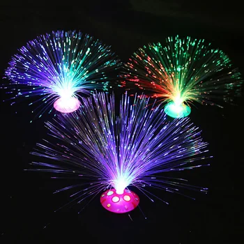 

LED Fiber Optic Night Light Decoration Lamp Color Changing ABS Home Colorful Random Energy-Saving Environment Friendly