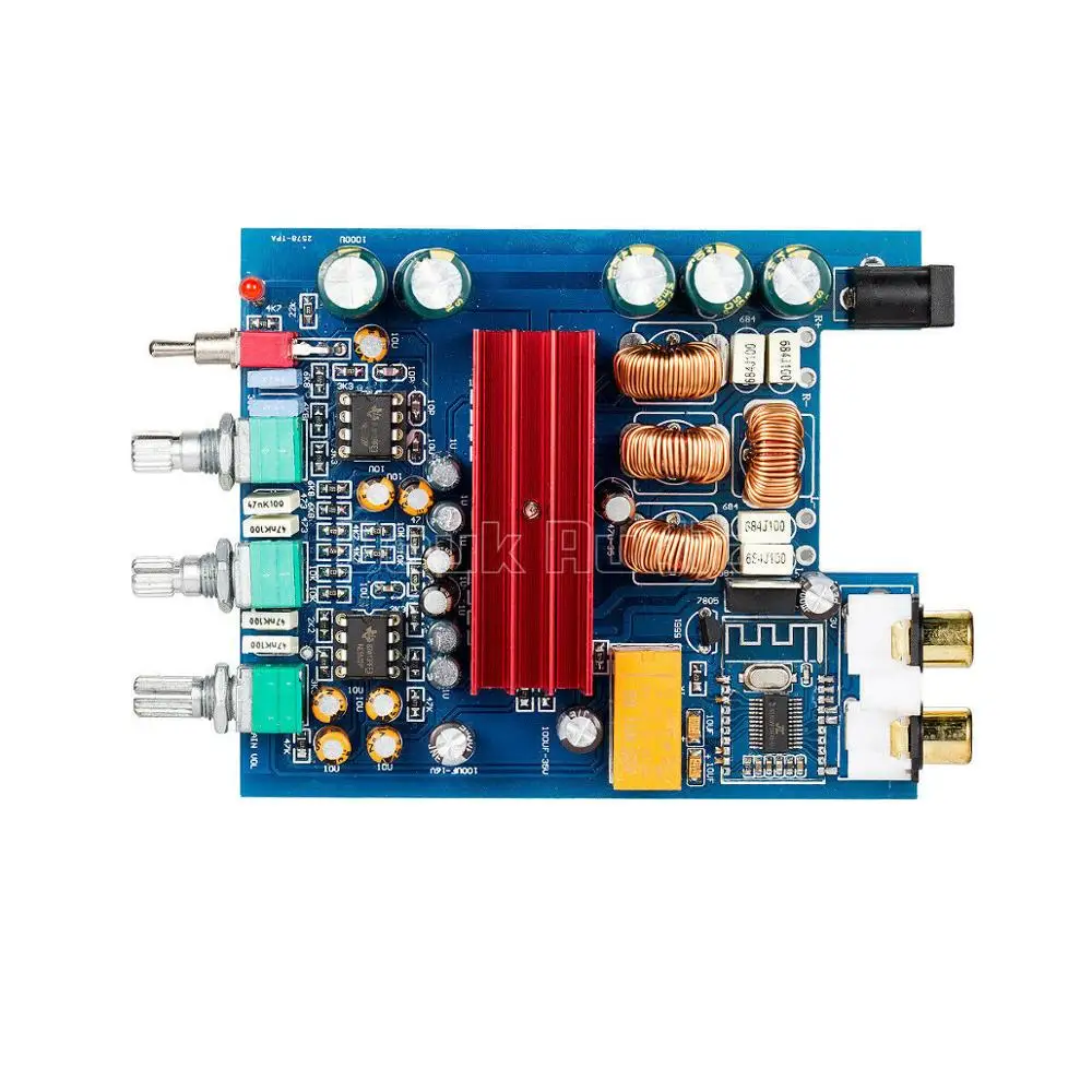 Nobsound 100 Вт* 2 Bluetooth 4,2 TPA3116 Мини цифровой усилитель мощности доска HiFi стерео усилитель с высокими/НЧ независимое управление